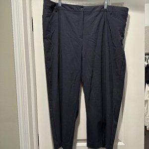 Women's Briggs New York Navy Size 22 Capri
